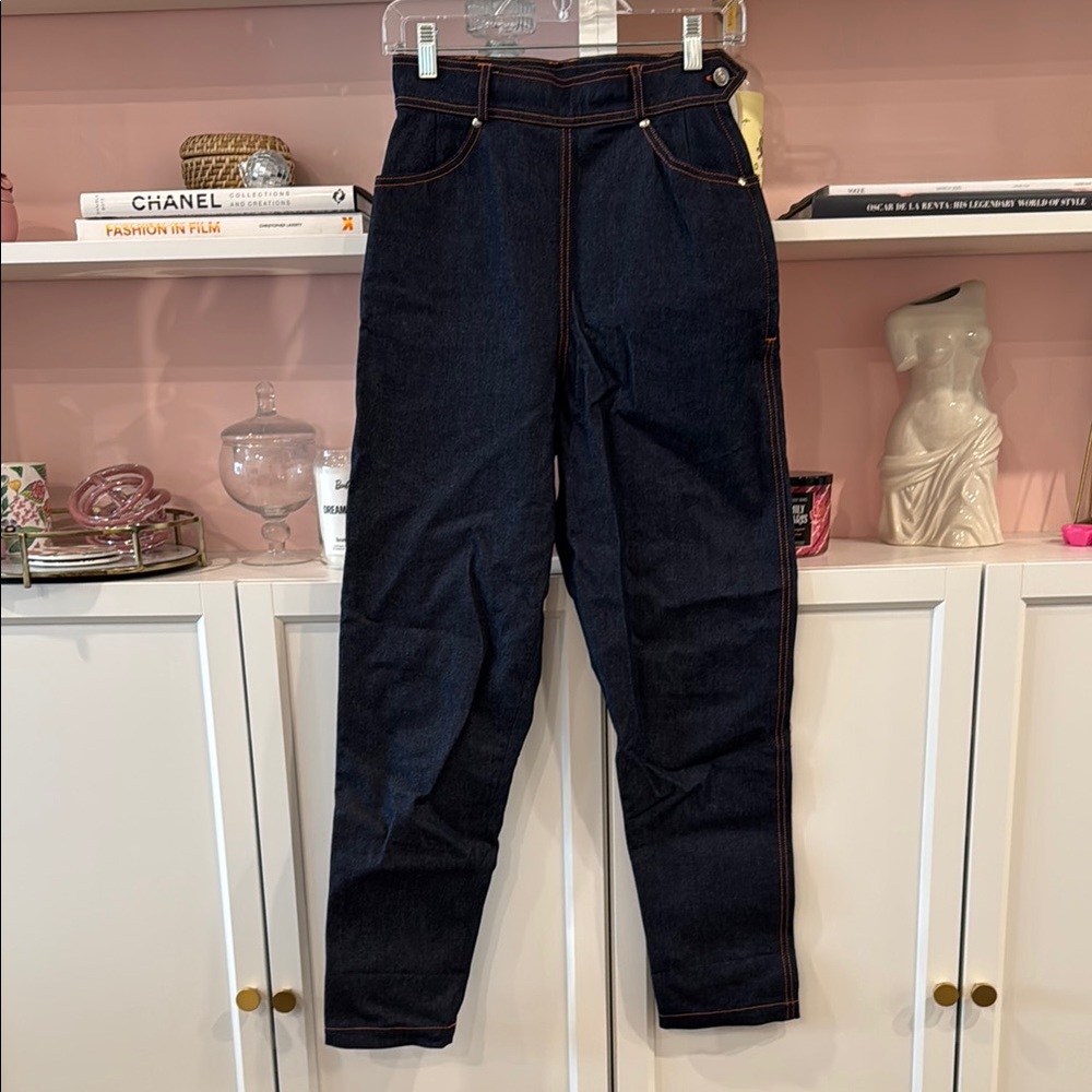 Women's Dark Blue Jeans